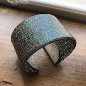 Knotted Blaze Capped Cuff by Color By Amber